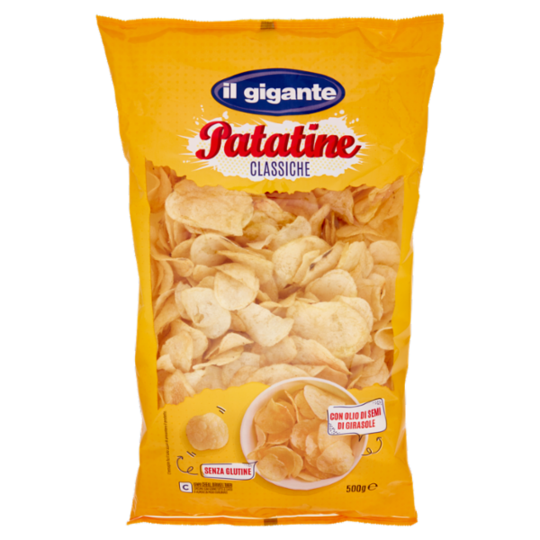 IL GIGANTE Patatine Classiche 500 g