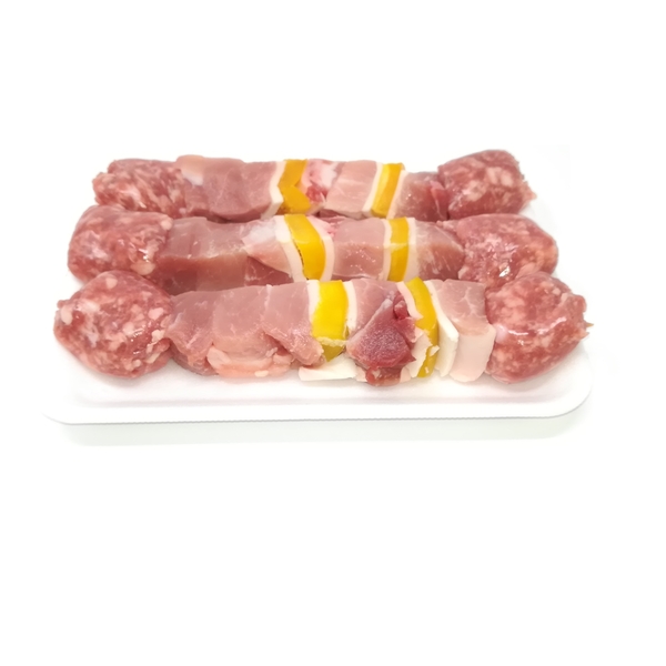 Spiedini Di Carne Mista Farciti