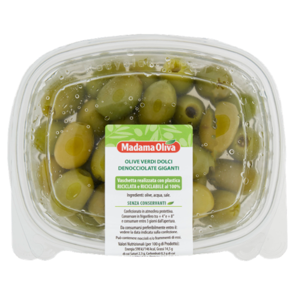 Madama Oliva Olive Verdi Dolci Denocciolate Giganti 200 g