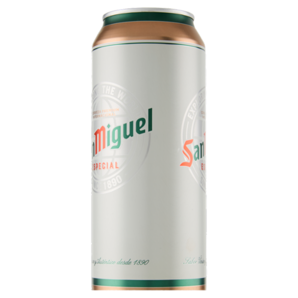 SAN MIGUEL Especial Birra lager spagnola lattina 50 cl