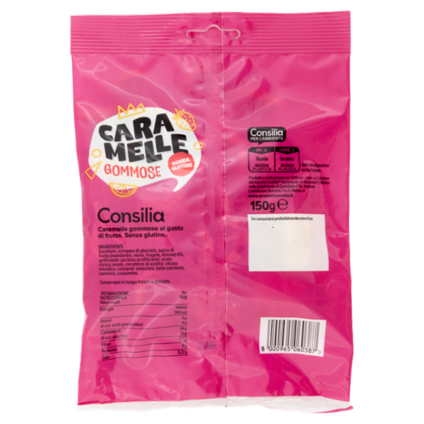 Consilia Caramelle Gelée alla Frutta 150 g