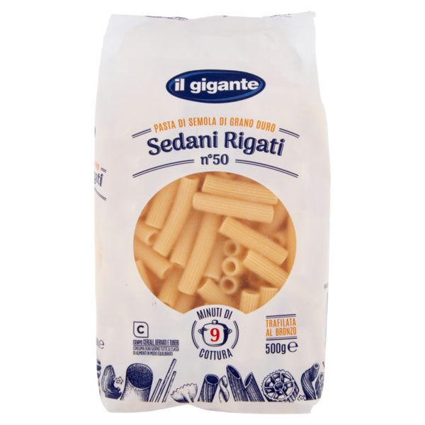 IL GIGANTE Sedani Rigati n°50 500 g