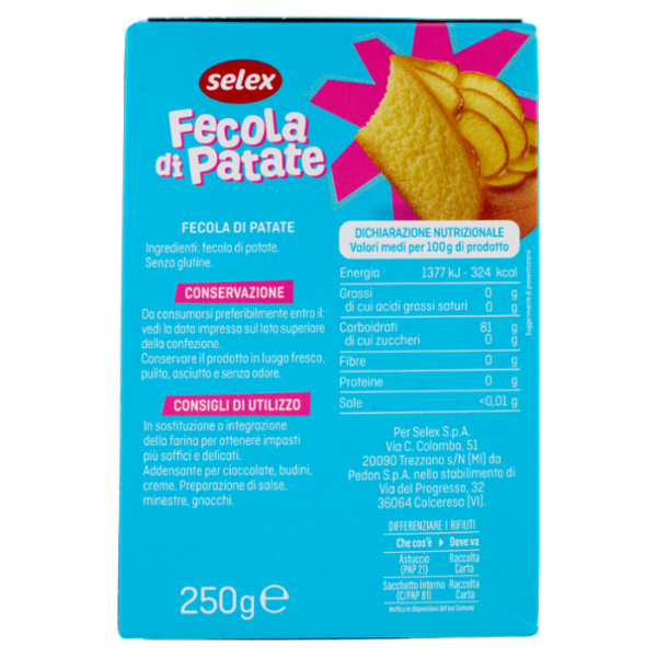 Selex Fecola di Patate 250 g