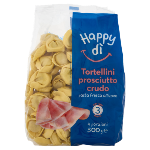 Happy dì Tortellini al Prosciutto Crudo 500 g