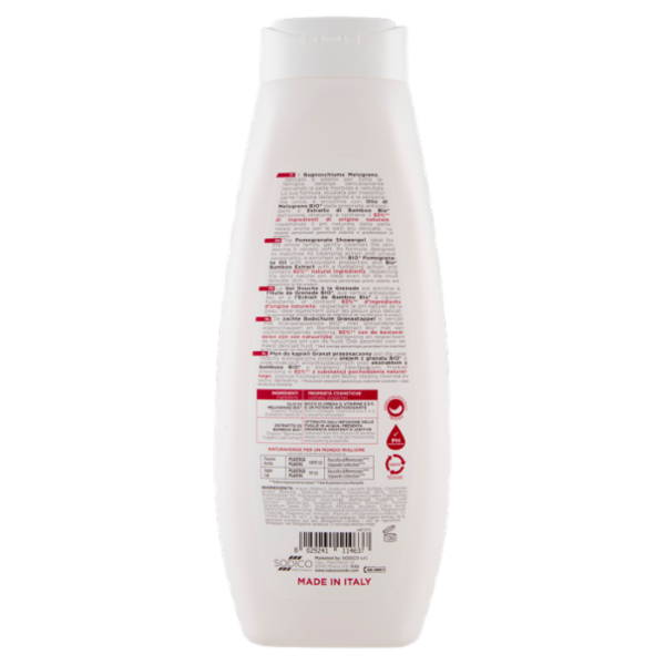 Naturaverde Natural Beauty Melograno Bagnoschiuma Rigenerante 750 ml