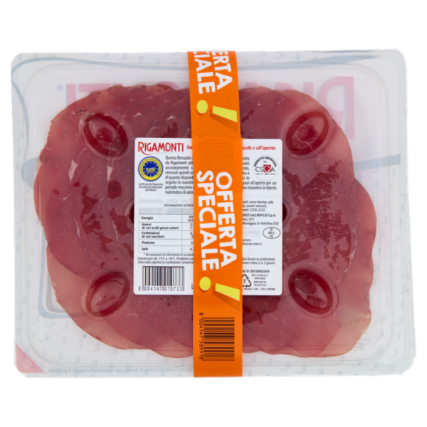 Rigamonti Bresaola della Valtellina I.G.P. Punta d'Anca 2 x 100 g