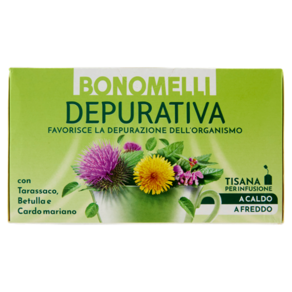 Bonomelli Depurativa Tisana per Infusione 16 Filtri 32 g