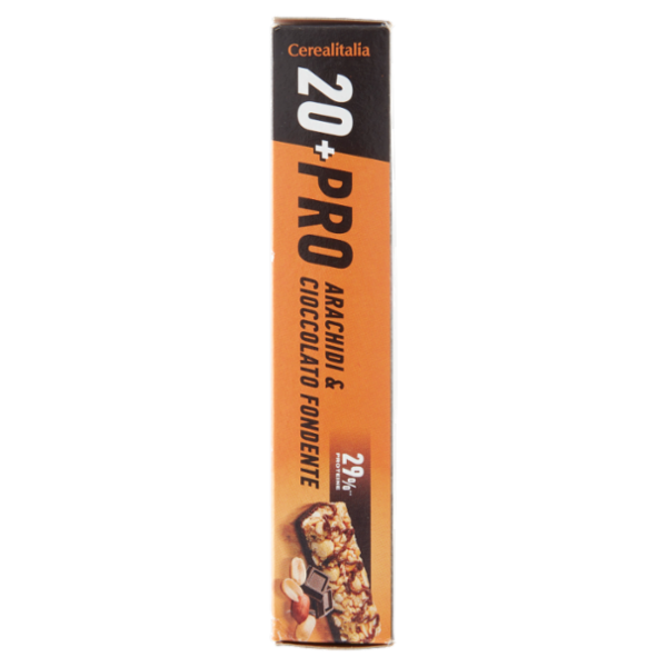 Cerealitalia 20+Pro Arachidi & Cioccolato Fondente 3 x 38 g