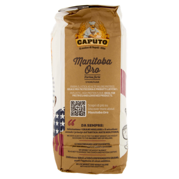 Caputo Manitoba Oro Farina di Grano Tenero Tipo 