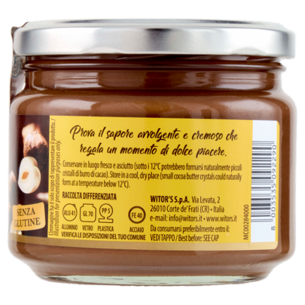 Witor's crema spalmabile Gianduia 200 g
