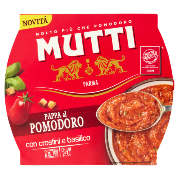 Mutti Pappa al Pomodoro con crostini e basilico 310 g