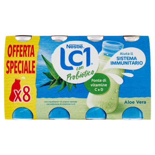 NESTLÉ LC1 con Probiotico Aloe Vera 8 x 90 g
