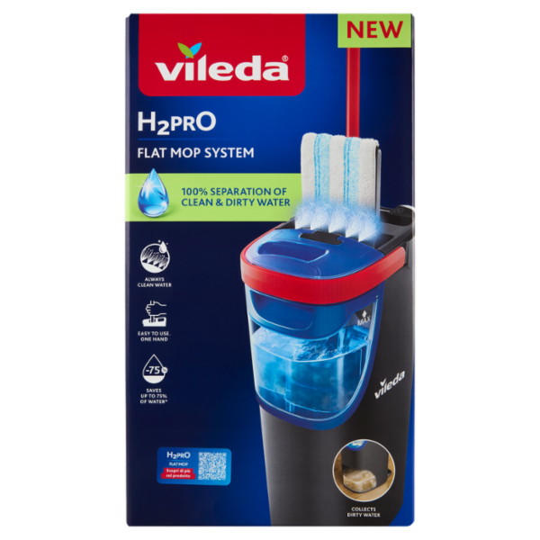 Vileda H2Pro Flat Mop Sistema 1 pz