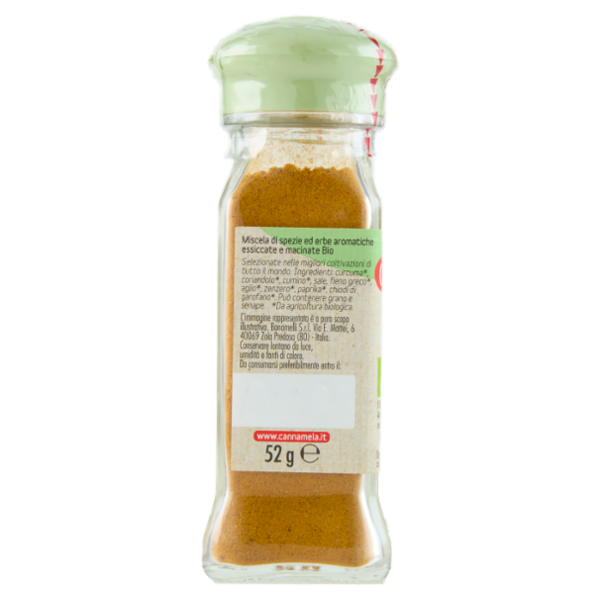 Cannamela Bionatura Curry 52 g