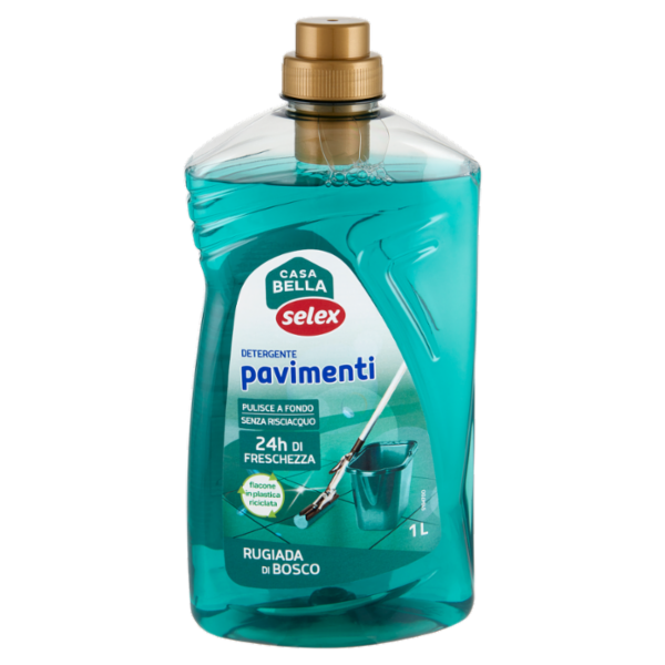 Selex Casa Bella Detergente per Pavimenti Rugiada di Bosco 1 L