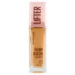 Maybelline New York Lifter Plump & Glow Fondotinta 123 30 Ml