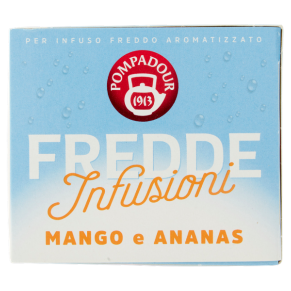 Pompadour Fredde Infusioni Mango e Ananas 18 x 2,5 g