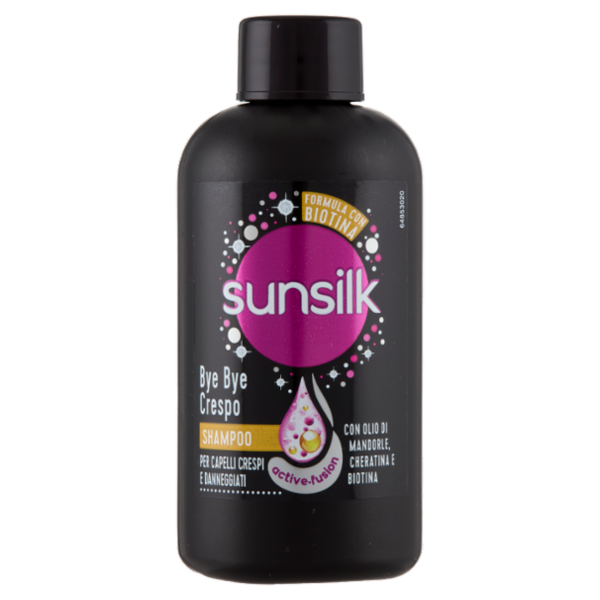 sunsilk Bye Bye Crespo Shampoo per Capelli Crespi e Danneggiati 100 mL