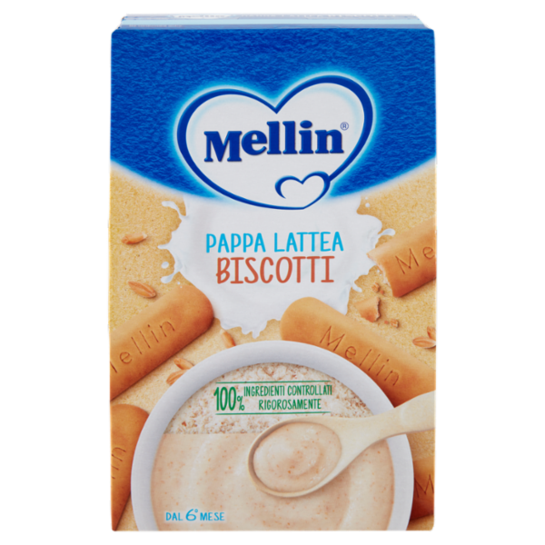 MELLIN Merenda Pappa Lattea Biscotti 250 g