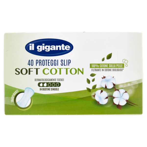 IL GIGANTE Proteggi Slip Soft Cotton 40 pz