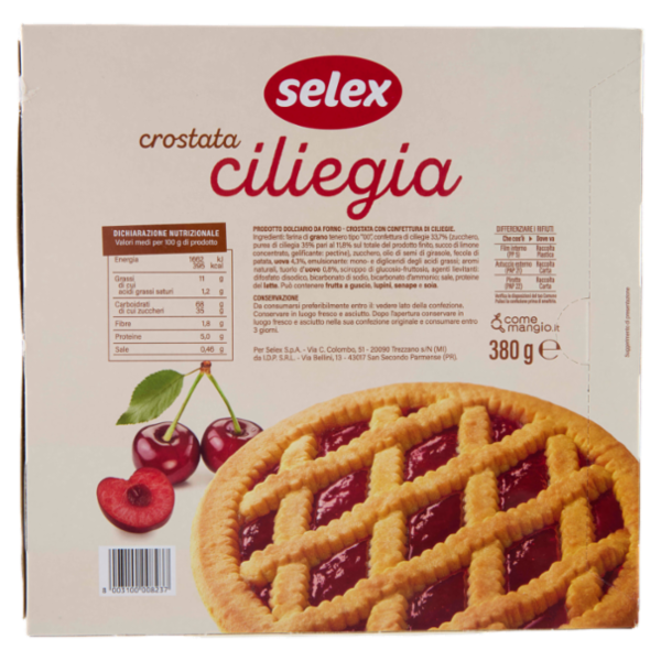Selex Crostata alla Ciliegia 380 g