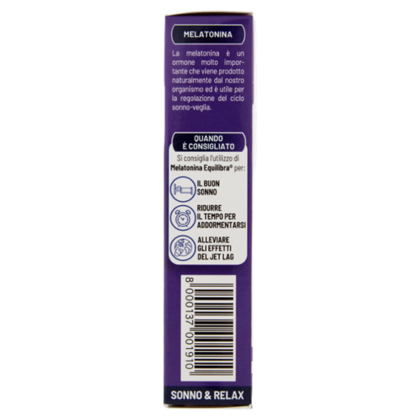 equilibra Melatonina Sonno e Jet Lag 75 Compresse 9,37 g