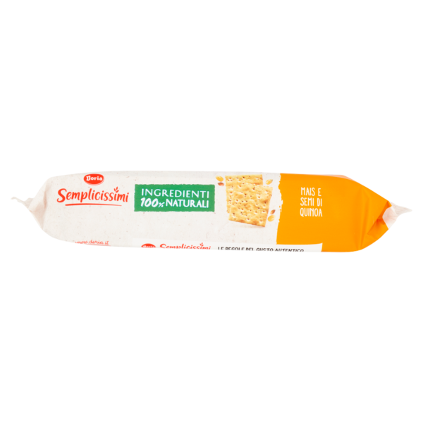 Doria Semplicissimi Crackers Mais e Semi di Quinoa - 245 g
