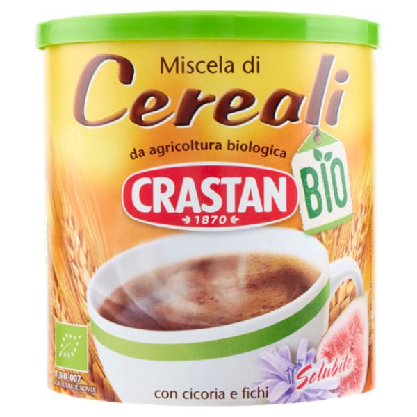 Crastan Bio Miscela di Cereali Solubile 125 g