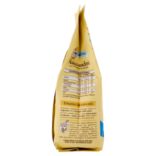 Mulino Bianco Nascondini Biscotti con Cioccolato da Mordere 600g
