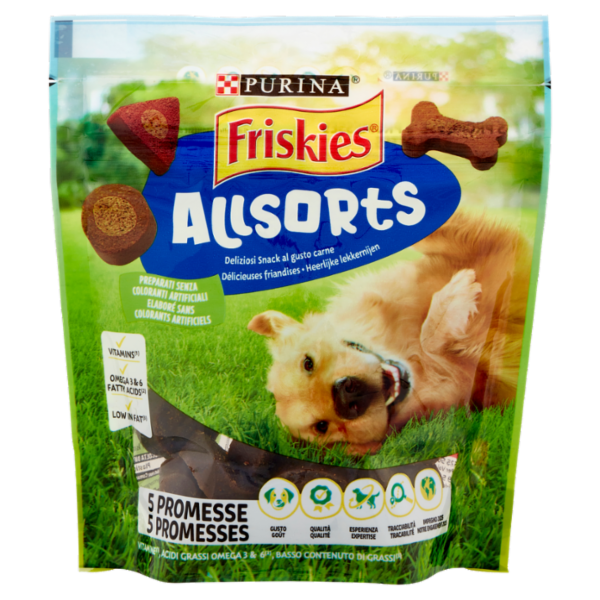 PURINA FRISKIES Allsorts Snack cane busta 98 g