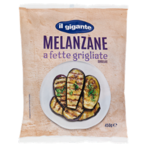 IL GIGANTE Melanzane a Fette Grigliate Surgelate 450 g