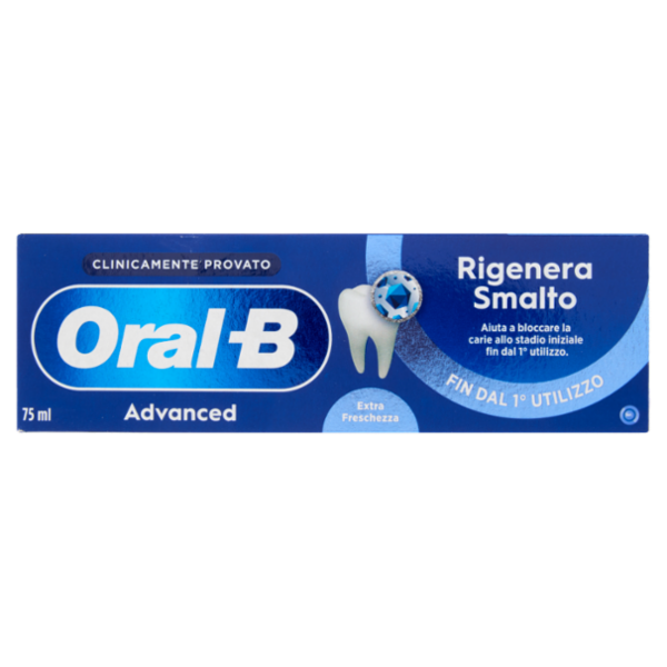 Oral-B Advanced Dentifricio Rigenera Smalto Extra Freschezza 75 ml
