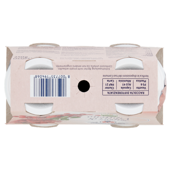 Sterzing Vipiteno Sapori di Vipiteno Yogurt al mirtillo rosso 2 x 125 g