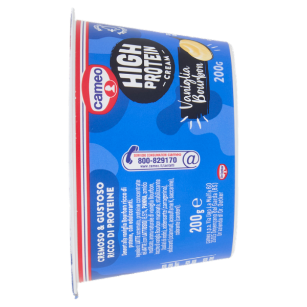cameo High Protein Cream Vaniglia Bourbon 200 g