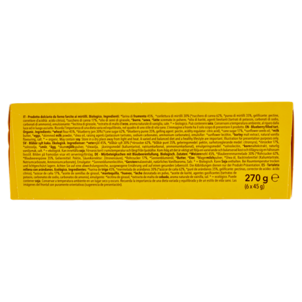 Germinal Bio Crostatina Mirtillo 6 x 45 g