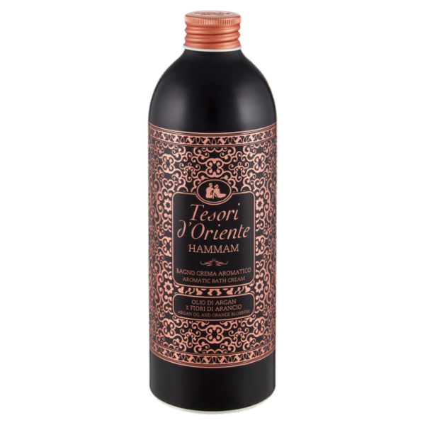 Tesori d'Oriente Hammam Bagno Crema Aromatico Olio di Argan e Fiori di Arancio 500 ml