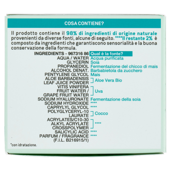 Garnier SkinActive Hyaluronic Aloe Crema Giorno Jelly, 50 ml