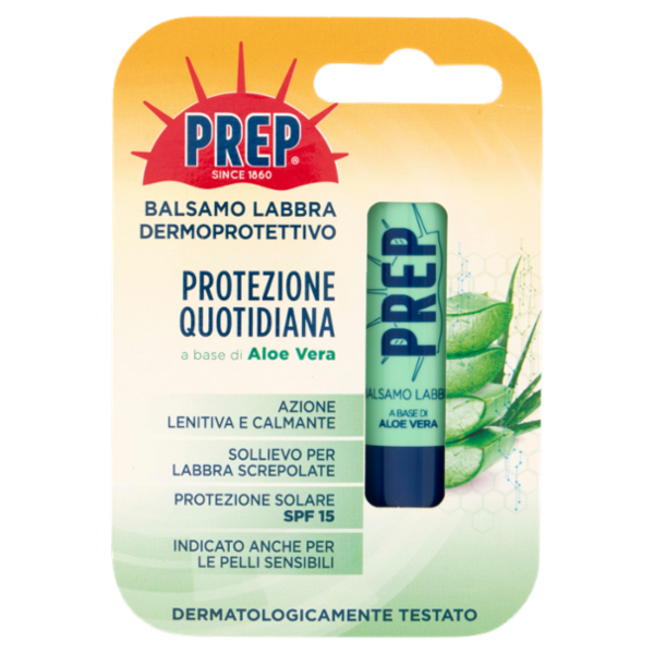 Prep Balsamo Labbra Dermoprotettivo Protezione Quotidiana 4,8 g