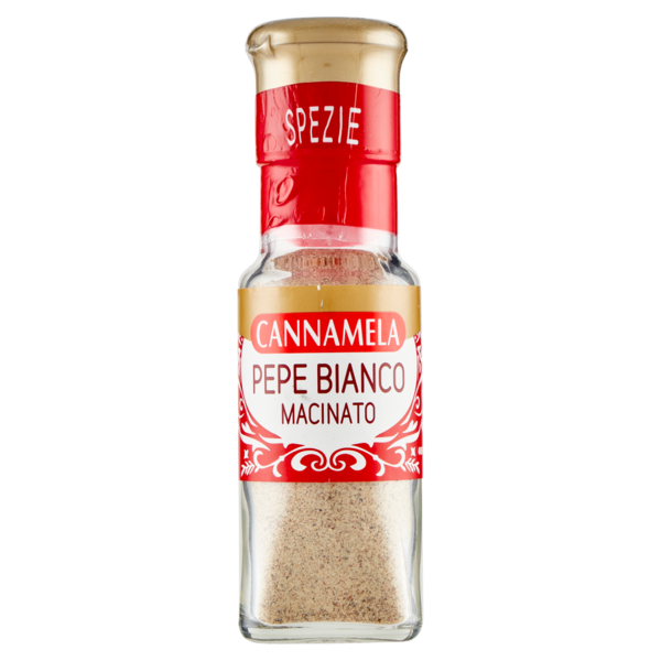 Cannamela Spezie Pepe Bianco Macinato 50 g