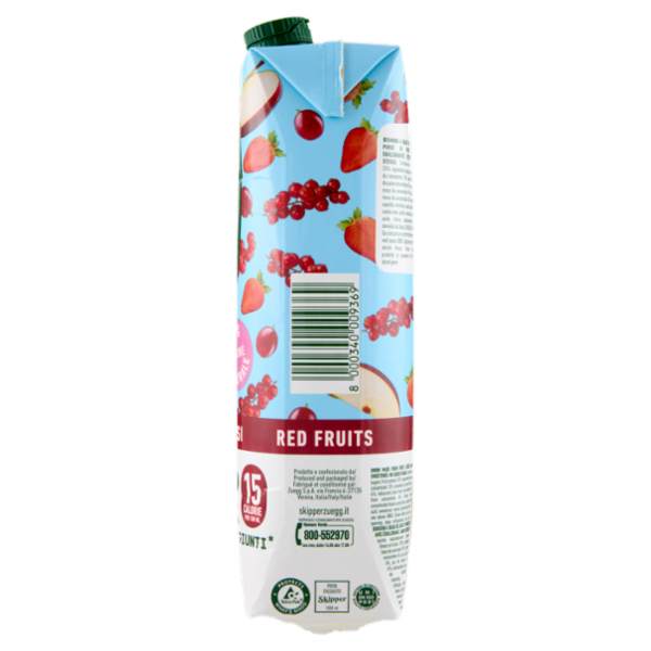 Zuegg Skipper Frutti Rossi Zero 1000 ml