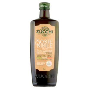 Zucchi Sostenibile Olio Extravergine Di Oliva 100% Italiano 1 L
