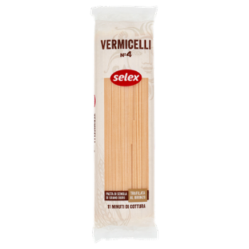 Selex Pasta Di Semola Trafilata Al Bronzo Vermicelli 500 g