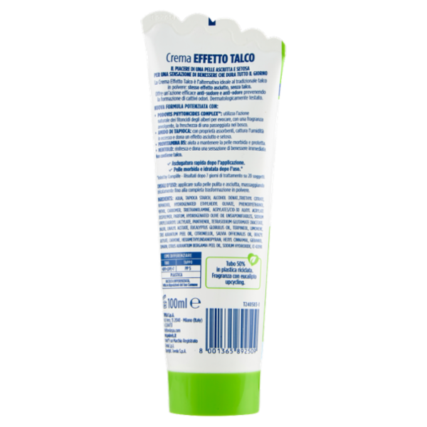Podovis Crema Effetto Talco Anti - Sudore 100 ml