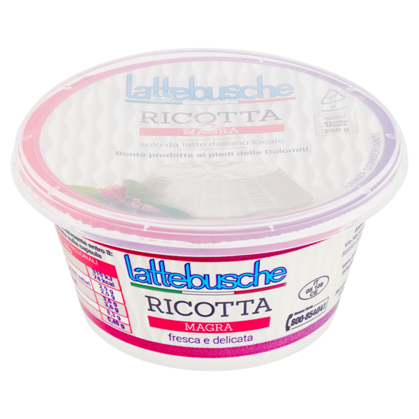 lattebusche Ricotta Magra 250 g