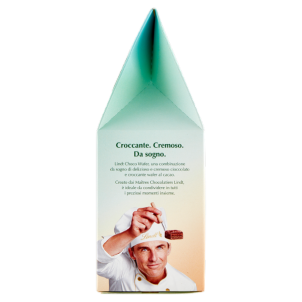 Lindt choco wafer astuccio cioccolato latte nocciola 135 g