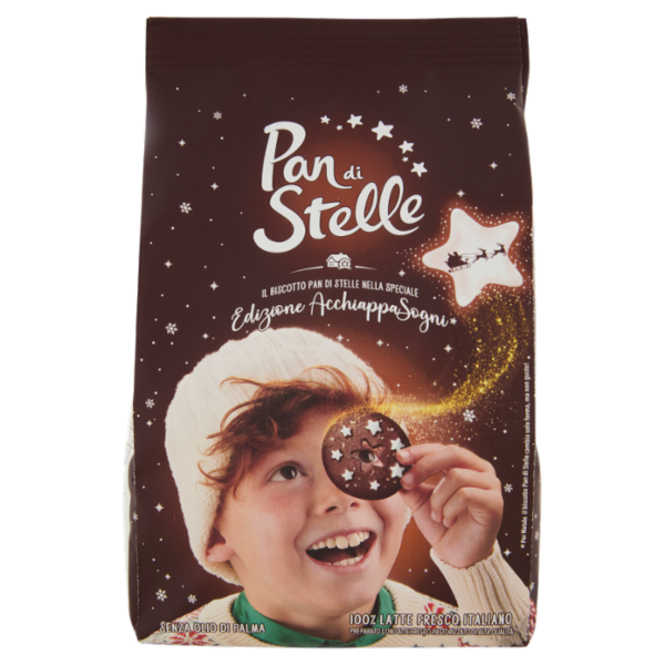 Pan di Stelle Biscotto al Cacao Nocciole e Latte Fresco 100% italiano 350g
