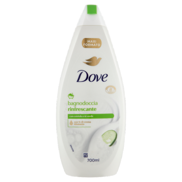 Dove bagnodoccia rinfrescante con cetriolo e tè verde 700 ml