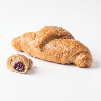 Croissant Vegano Cereali Sambuco e Lampone 80g