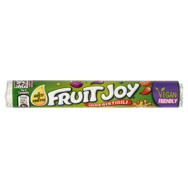 FRUIT JOY Original Caramelle Gommose alla Frutta Assortite Tubo 48g