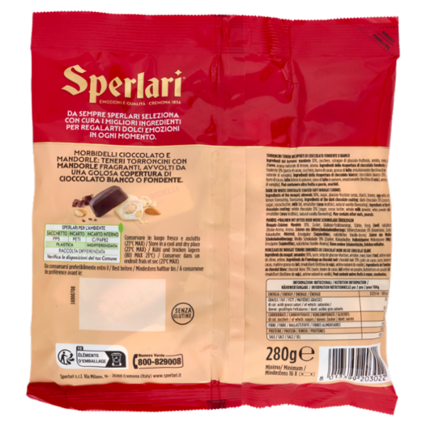 Sperlari Morbidelli Cioccolato e Mandorle 280 g